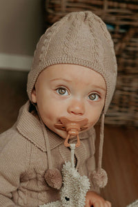 gebreide baby muts