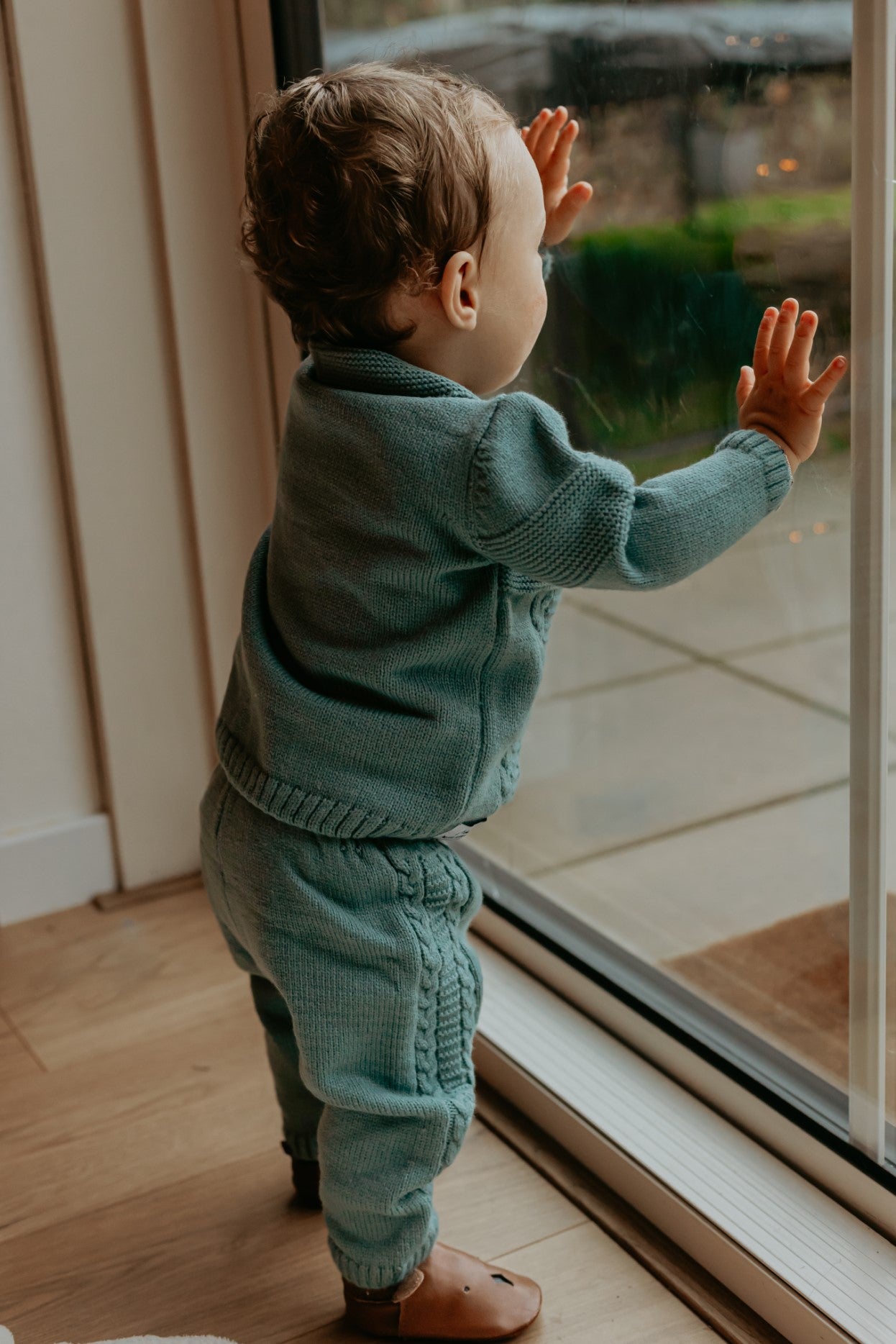 LE MILEN TRICOT BÉBÉ - VERT FONCÉ